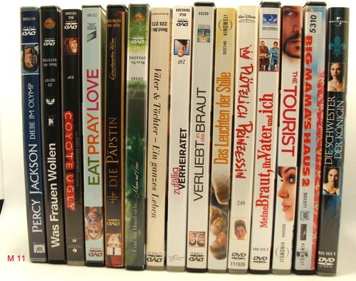 Dvd sammlung paket - 15,