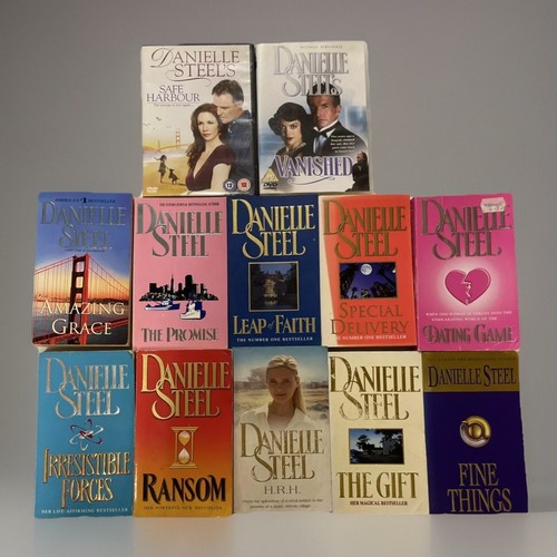 Danielle steel books x10 - steel,