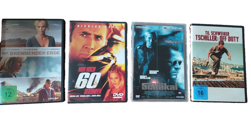 Dvd paket auf - paket:, brenender